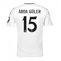 Fotballdrakt Herre Real Madrid Arda Guler #15 Hjemmedrakt 2024-25 Kortermet